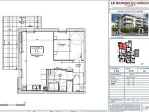 Location Appartement 2 pièces à Dinard (35800) : à louer 2 pièces / 46m² Dinard
