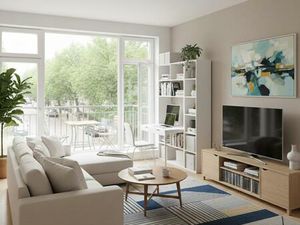 RETOUR DE LOT – OCCASION RARE – 2 PIÈCES NEUF AVEC BALCON