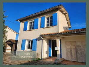 Maison Bazas centre 80m2 - 3 chambres - Garage - 530m² de terra