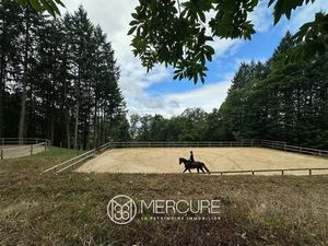 Propriété équestre en pleine forêt avec vue unique et imprenable sur le Morvan