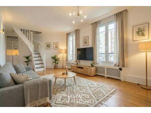 Duplex avec jardin partagé