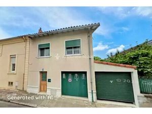 Maison avec jardin et Garage