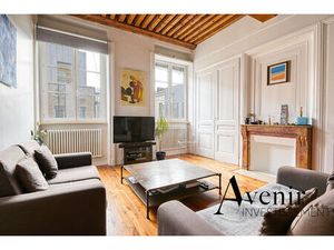 Lyon 2 Bellecour - Appartement bourgeois T4 de 106m2 en étage élevé