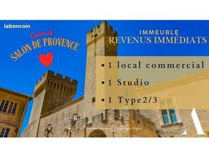 Immeuble Revenus Immédiats  Cœur de Salon de Provence