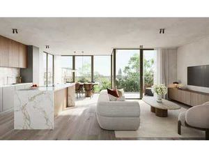 Appartement lumineux de 2 chambres avec grande terrasse