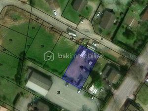 Terrain constructible viabilisé à vendre