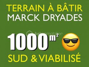 Terrain constructible viabilisé à vendre