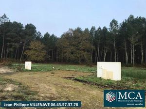 Terrain constructible viabilisé à vendre