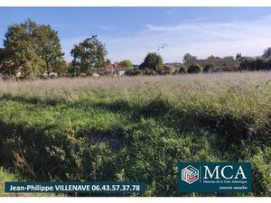 Terrain constructible viabilisé à vendre