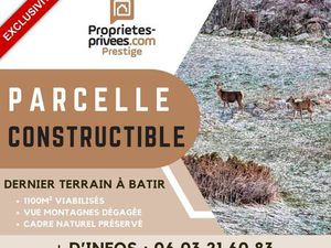 Terrain constructible viabilisé à vendre