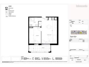 Appartement 2 pièces 40 m²