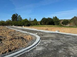 Terrain constructible viabilisé à vendre