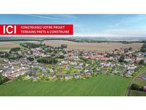 Terrain constructible viabilisé à vendre