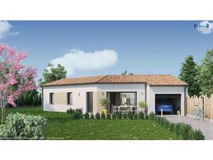 Terrain avec maison neuve à vendre