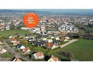 Terrain constructible viabilisé à vendre