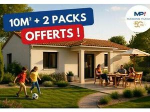 Terrain avec maison neuve à vendre