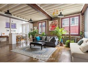 Loft avec jardin partagé