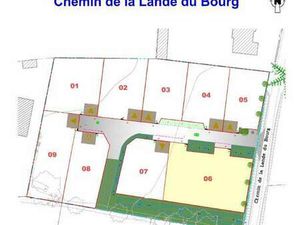 Vente Terrain à Limerzel (56220) : à vendre / 856m² Limerzel