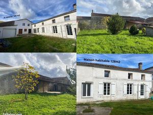 Maison habitable avec partie à rénover