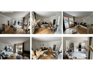 Grand studio (34m2) + Terrasse (50m2) + Parking - Piscine / Tennis / Parc