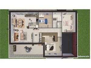 Propriété 4 pièces 97 m²