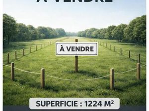 Terrain 1 224 m² Le Pian Medoc