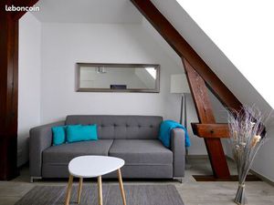 Blois hyper-centre : Grand T2 meublé  rénové  poutres  fibre  idéal étudiant/jeune actif  