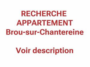 Recherche appartement brou-sur-chantereine