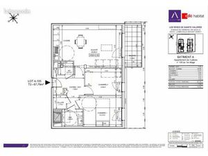 Appartement 3 pièces 68 m²