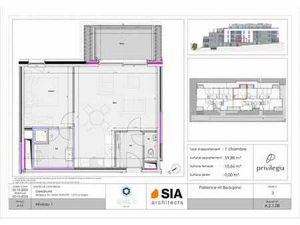 APPARTEMENT 1 CH. + TERRASSE