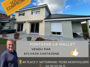 Maison de prestige en vente Fontaine-la-Mallet  Normandie