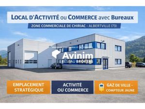 LOCAL D'ACTIVITÉ OU COMMERCE AVEC BUREAUX