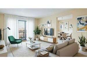 Levallois-Perret - PONT DE LEVALLOIS - Appartement à vendre - 5 pièces - 96 80m² loi Carre