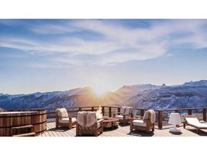 Peisey Vallandry / Paradiski - T4 vue dégagée vallée/Mont Blanc - terrasse exceptionnelle.