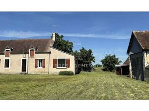 Vente maison 3 pièces 84 m² Saint-Hilaire-en-Lignières (18160)