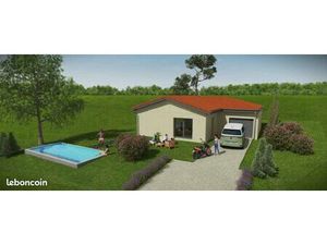 Maison 4 ch + 500 m2 jardin