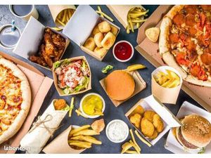 Restauration rapide 60 m²