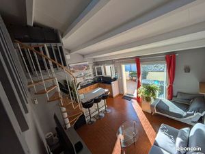 Appartement rénové avec terrasse centre ville