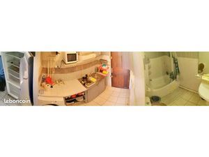 Studio meublé 40m² saint-gilles-les-bains  vue mer  proche plages  clim  tv  laveLinge ..t