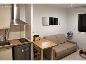 Studio meublé terrasse Bellepierre