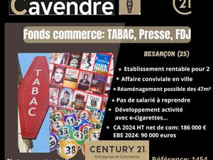 Jeux  presse  tabac 47 m² BESANCON