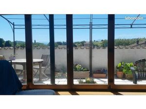 Centre Mirepoix  maison avec terrasse vue Pyrénées