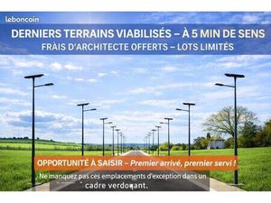 Terrain à bâtir viabilisé