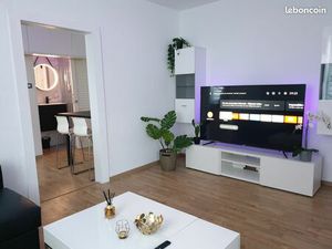 Appartement 3 pièces full équipé et meublé  confort