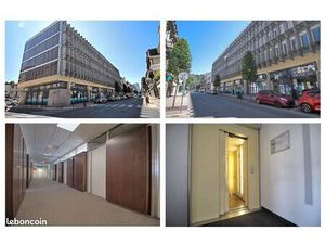 Quartier Gare - BUREAUX rénovés avec cuisine et wc dans immeuble d'affaires avec ascenseur