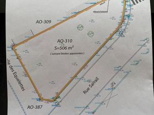 Terrain 506 m² Saint Just En Chaussee