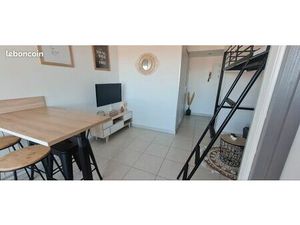 Studio front de mer sans vis-à- vis