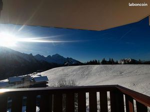 Studio cabine Manigod Merdassier Vue Panoramique