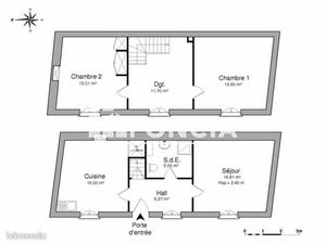 Maison 3 pièces 86 m²