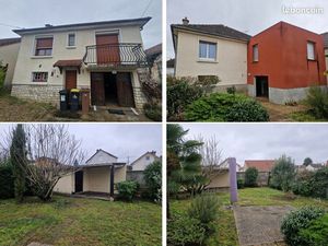 Maison individuelle 78 m² avec jardin  garage et extension moderne (Vierzon)